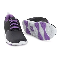 Women's Enjoy Spikeless Golf Shoe - DKGRY/LTPUR