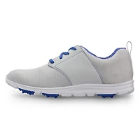 Women's Enjoy Spikeless Golf Shoe - LTGRY/BLU