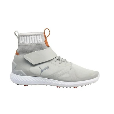 Men's Ignite Poweradapt Tour HI Spiked Golf Shoe - WHT/SIL