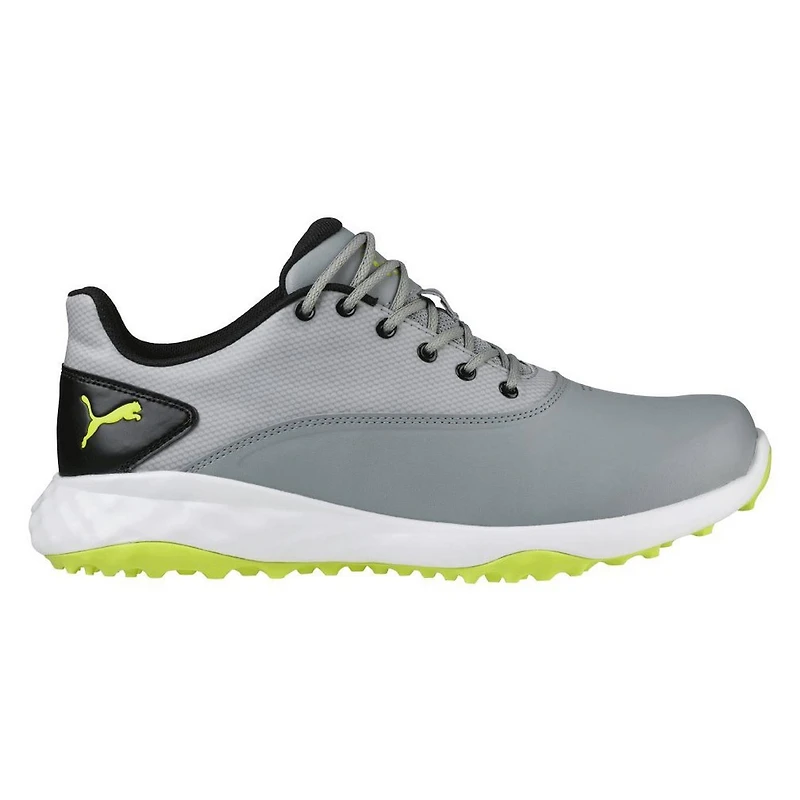 Men's Grip Fusion Spikeless Golf Shoe - GRY/GRN