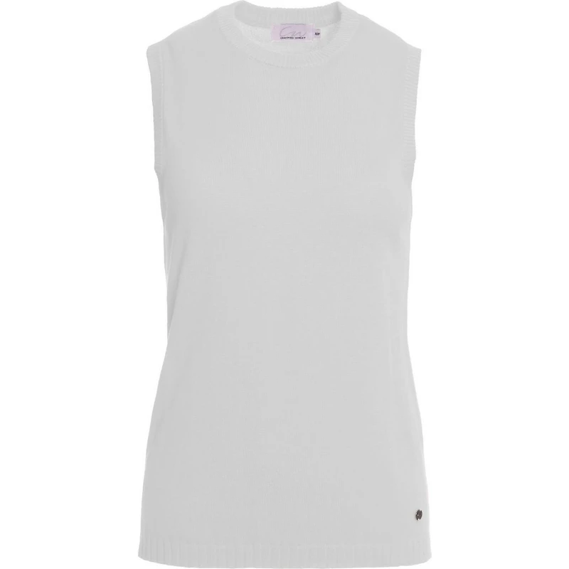 Wonen's Pearl  Sleeveless Knit Top