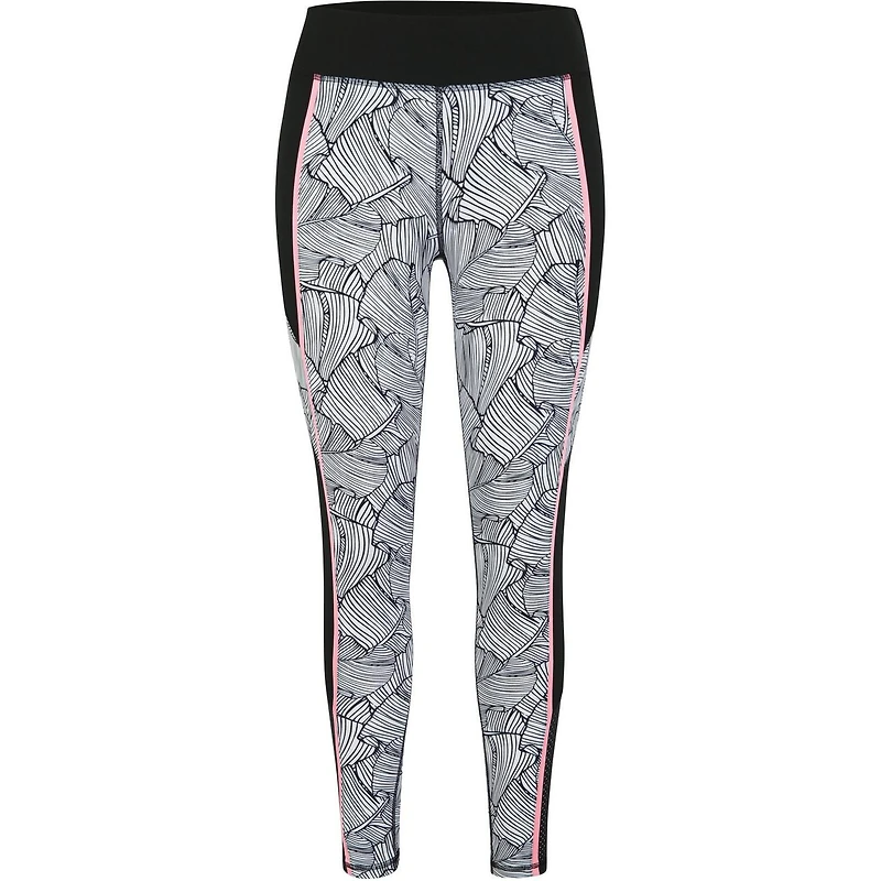 Women's Terry 27 Inch Inseam Activewear Printed Tights