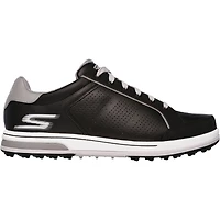 Men's Go Drive Relaxed Fit Spikeless Golf Shoe - BLK/WHT