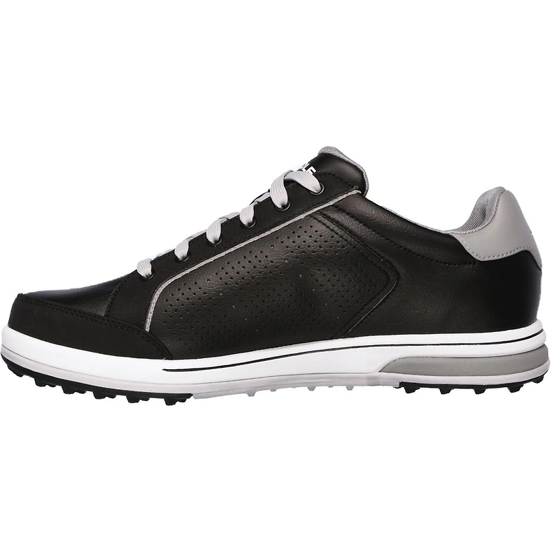 Men's Go Drive Relaxed Fit Spikeless Golf Shoe - BLK/WHT