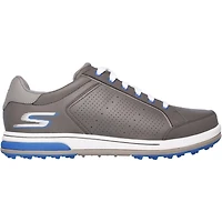 Men's Go Drive Relaxed Fit Spikeless Golf Shoe - DKGRY/BLU
