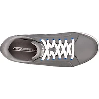 Men's Go Drive Relaxed Fit Spikeless Golf Shoe - DKGRY/BLU