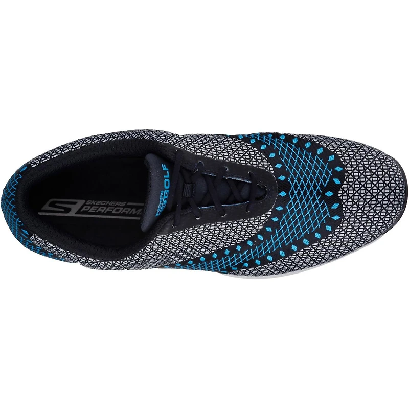 Men's Go Golf Elite Ace Spikeless Golf Shoe- NVY/BLU