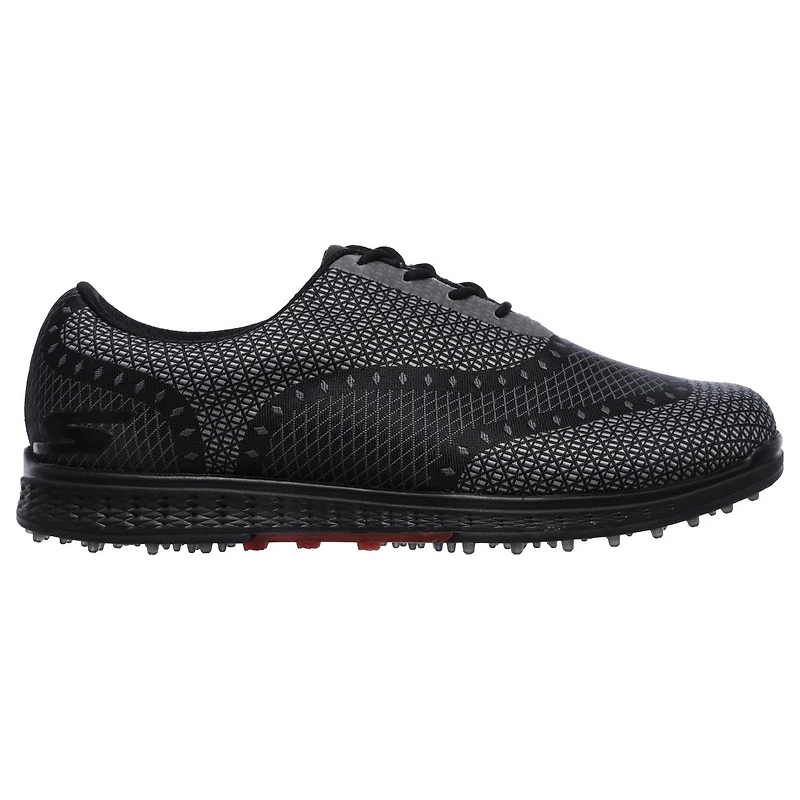 Men's Go Golf Elite Ace Spikeless Golf Shoe- BLK/GRY