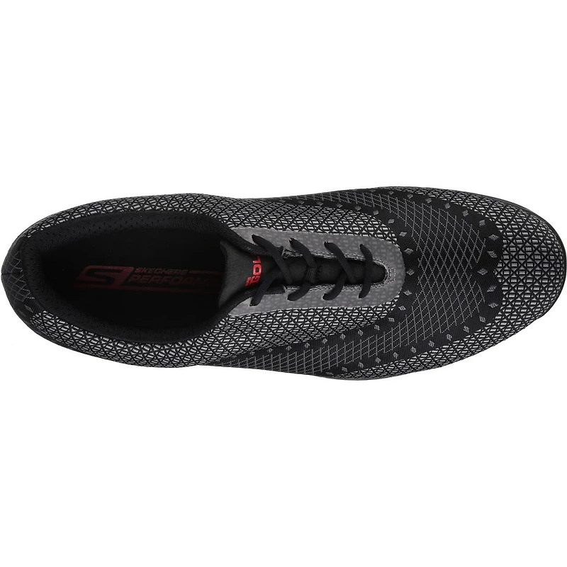 Men's Go Golf Elite Ace Spikeless Golf Shoe- BLK/GRY