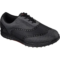 Men's Go Golf Elite Ace Spikeless Golf Shoe- BLK/GRY
