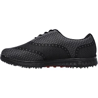 Men's Go Golf Elite Ace Spikeless Golf Shoe- BLK/GRY
