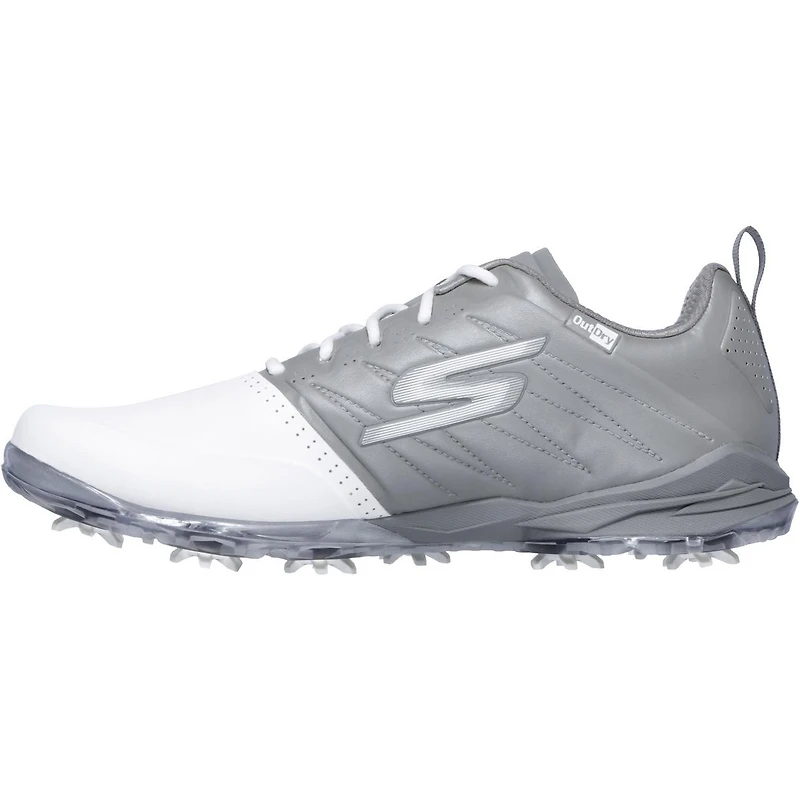 Men's Go Golf Focus 2 Spiked Golf Shoe - WHT/GRY