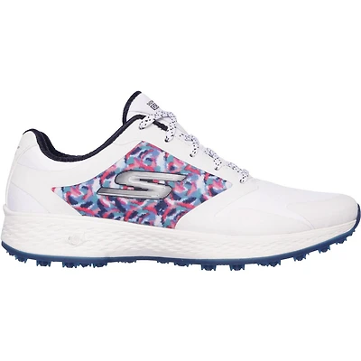 Women's Go Golf Eagle Major Spikeless Golf Shor - WHT/NVY