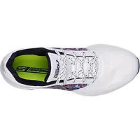 Women's Go Golf Eagle Major Spikeless Golf Shor - WHT/NVY