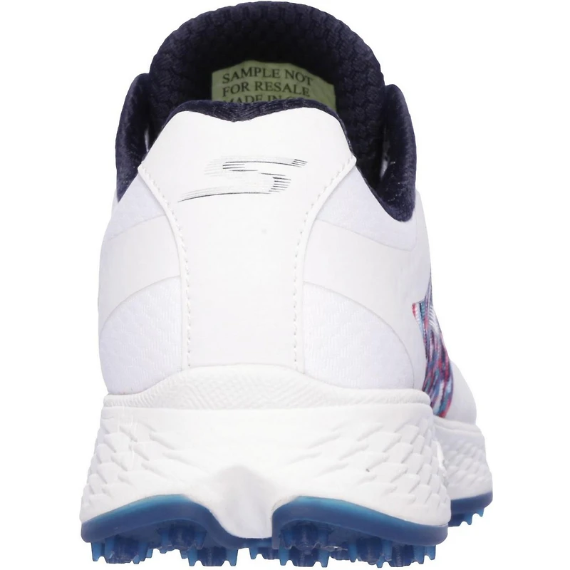 Women's Go Golf Eagle Major Spikeless Golf Shor - WHT/NVY