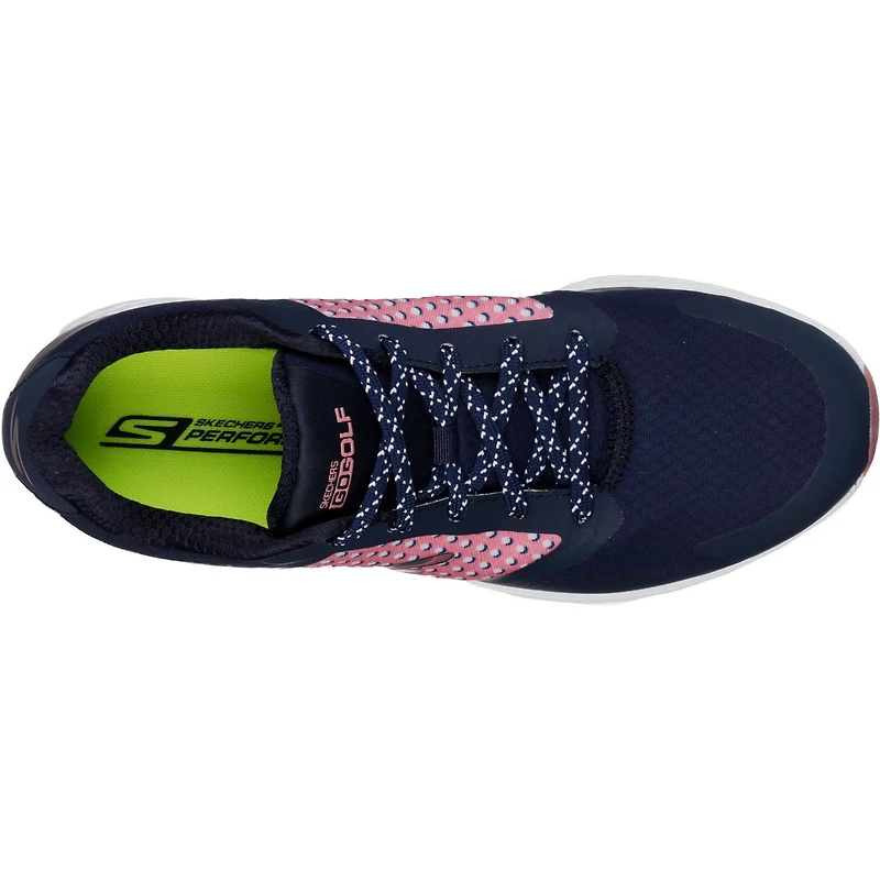 Women's Go Golf Eagle Lead Spikeless Golf Shoe - NVY/PNK