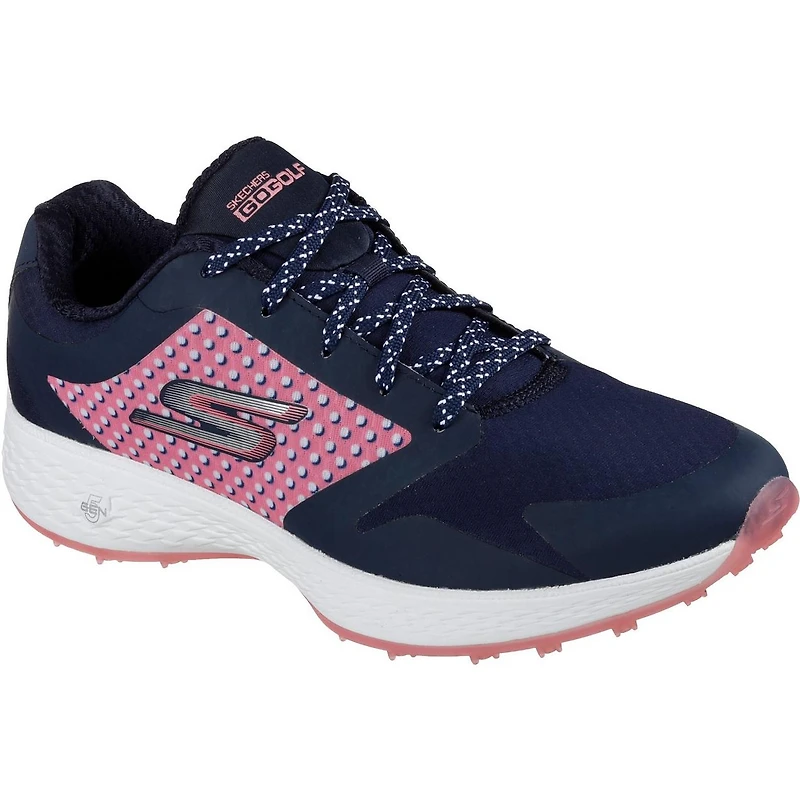 Women's Go Golf Eagle Lead Spikeless Golf Shoe - NVY/PNK