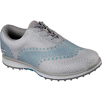 Women's Go Golf Elite Ace Spikeless Golf Shoe - DKGRY/BLU