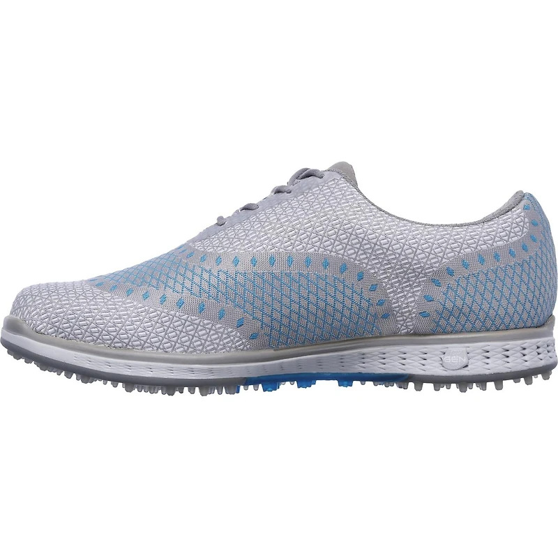 Women's Go Golf Elite Ace Spikeless Golf Shoe - DKGRY/BLU
