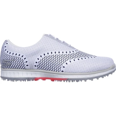 Women's Go Golf Elite Ace Spikeless Golf Shoe - WHT/NVY