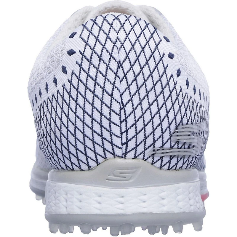 Women's Go Golf Elite Ace Spikeless Golf Shoe - WHT/NVY