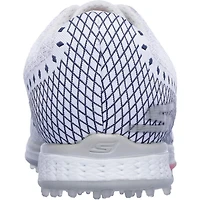 Women's Go Golf Elite Ace Spikeless Golf Shoe - WHT/NVY