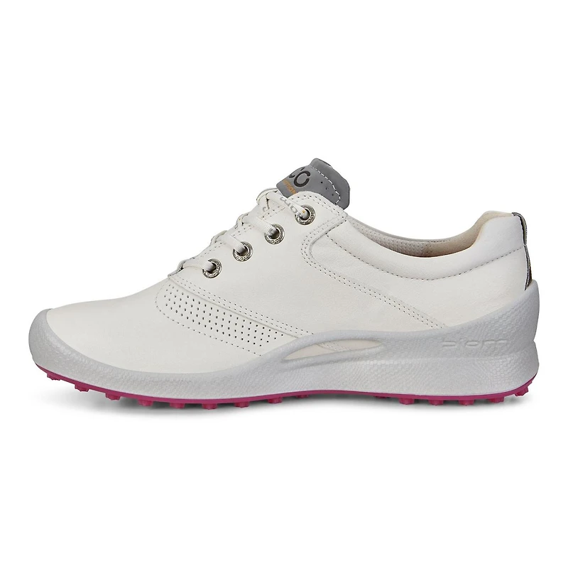 Women's Biom Hybird HM Spikeless Golf Shoe - WHT/PNK