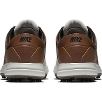 Men's Air Zoom Accurate Spiked Golf Shoe- WHT/BRWN