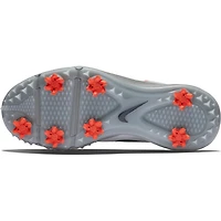 Men's Lunar Command 2 Spiked Golf Shoe - WHT/NVY/ORG