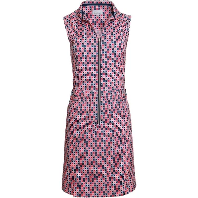 Vonita Sleeveless Belted Dress