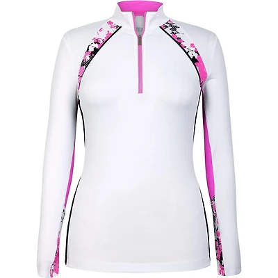 Women's Trent UPF Long Sleeve Quarter Zip Mock Top