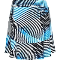 Women's Chester Pull On Printed Flounce Skort