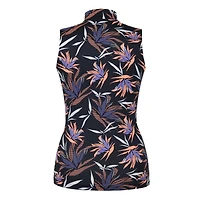Women's Fannie Printed Sleeveless Mock Top