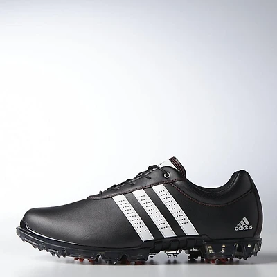 Men's Adipure Flex Spiked Golf Shoe - Black/White/Red