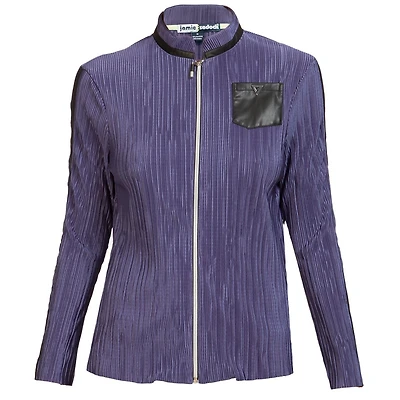 Women's Full Zip Crunch Long Sleeve Jacket
