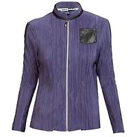 Women's Full Zip Crunch Long Sleeve Jacket