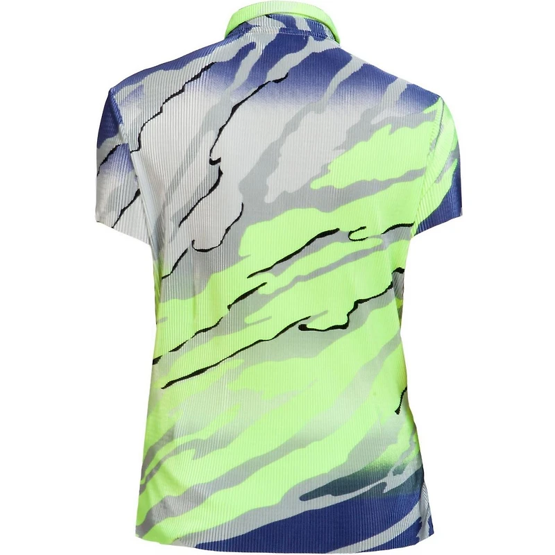 Women's Short Sleeve Crunch Tigre Print Top