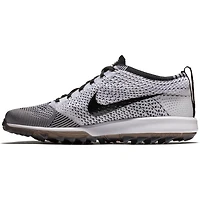 Men's Flyknit Racer G Spikeless Golf Shoe - Black/White