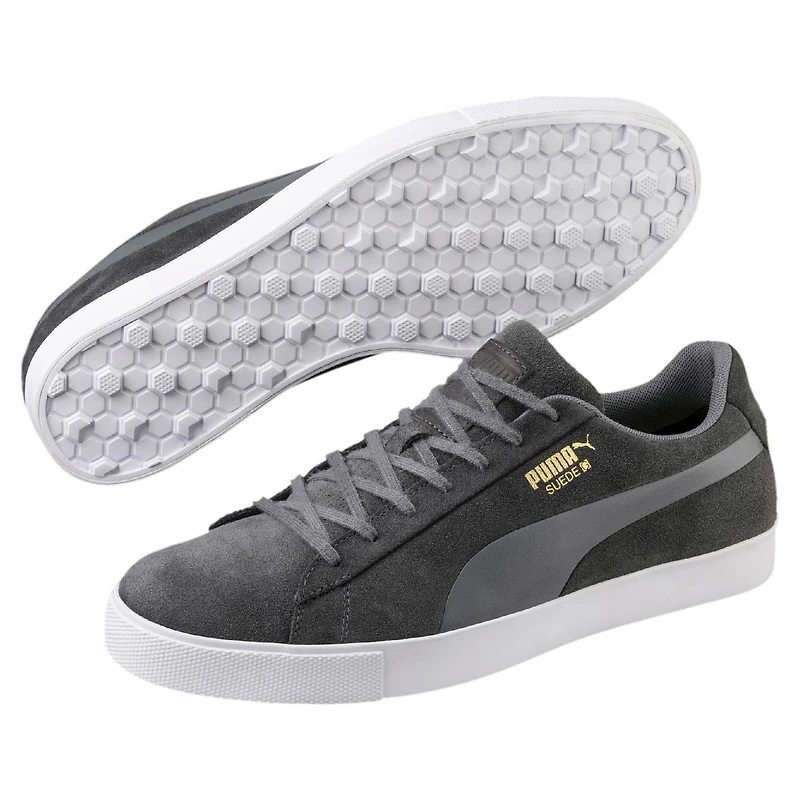 Men's Suede G Spikeless Golf Shoe - Grey