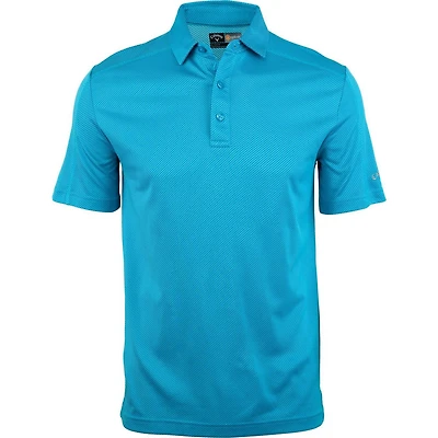 Men's Opti-Dri Denim Jacquard Short Sleeve Polo