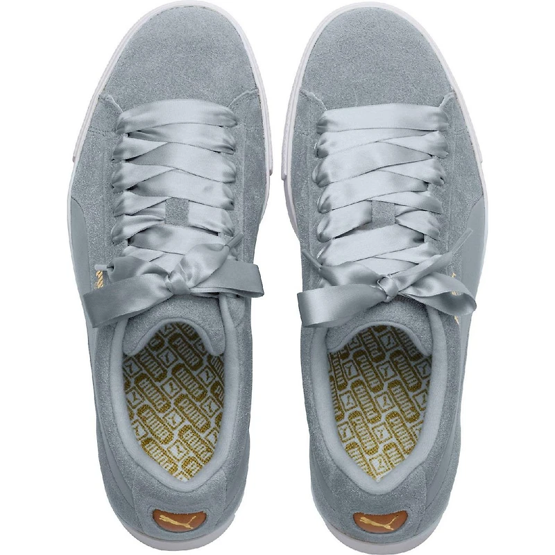 Women's Suede G Spikeless Golf Shoe - Light Grey