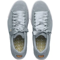 Women's Suede G Spikeless Golf Shoe - Light Grey