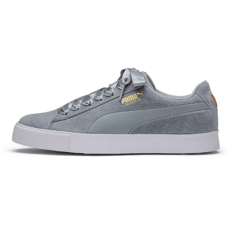 Women's Suede G Spikeless Golf Shoe - Light Grey