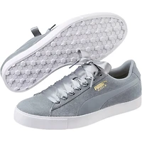 Women's Suede G Spikeless Golf Shoe - Light Grey