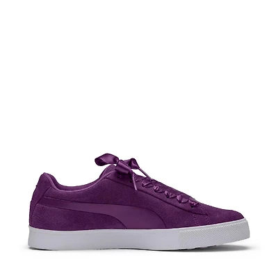 Women's Suede G Spikeless Golf Shoe - Dark Purple