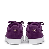 Women's Suede G Spikeless Golf Shoe - Dark Purple