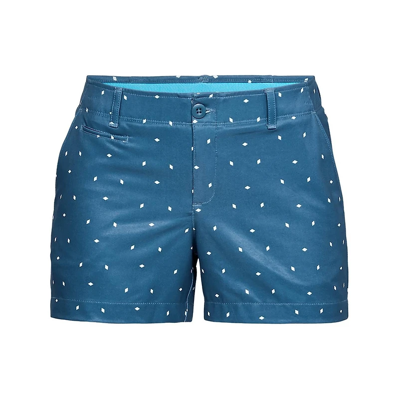 Women's Links Printed 4 Inch Short