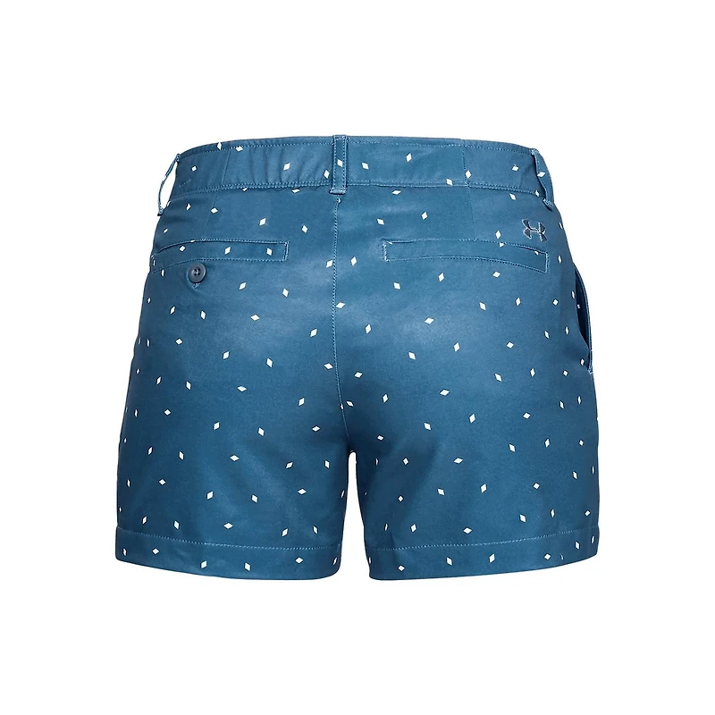 Women's Links Printed 4 Inch Short