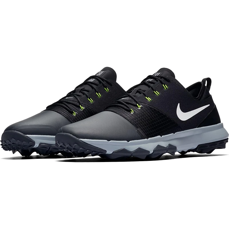 Men's FI Impact 3 Spikeless Golf Shoe - Black/Grey/White