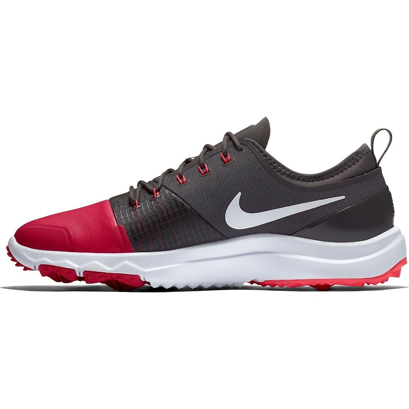 Women's FI Impact 3 Spikeless Golf Shoe - Dark Grey/ Dark Pink
